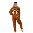 thumbnail image 4 of Combinaison de Noël pour Hommes, Pyjama à Fermeture Éclair, Lapin Rose, Yeti Ou Orignal, 4 of 7