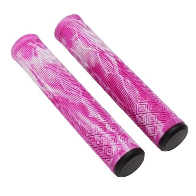 Soft MTB Bicycle Grip 22.2mm TPE Rubber Handlebar Cover Soft Antislip Handle Grip with Lock Bar End