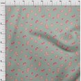 thumbnail image 3 of oneOone Tissu Tabby en Soie Imprimé Fruits Grenade BTY 42 Pouces de Large, 3 of 4