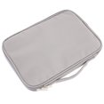 thumbnail image 1 of Raindrops Tablet Bag Grey Polyester Lightweight Protective Case for Tablet Travel Use, 1 of 6