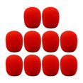 thumbnail image 4 of 10Pcs Mini Headset Microphone Sponge Foam Windscreen Replacement Mic Cover Red Shenzhuyue, 4 of 9