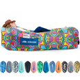 thumbnail image 2 of Chillbo Shwaggins Inflatable Couch â€“ Cool Inflatable Lounger Easy Setup is Perfect for Beach Gear, Camping Fun and Festival Accessories., 2 of 4