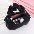 thumbnail image 2 of MesaSe Sac d'Aisselle en Toile avec Cordon, Sac Hobo, Sac d'Aisselle pour Filles (Blanc), 2 of 10