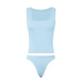thumbnail image 3 of Lixiuxyad Basic Tank Tops Women Sexy Square Neck Tank Top Summer Going Out Basic Shirt, 3 of 4