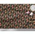thumbnail image 2 of Soimoi Rayon Fabric Leaves & Floral Artistic Print Sewing Fabric Yard 42 Inch Wide, 2 of 5