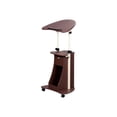 thumbnail image 1 of Techni Mobili RTA-B005 - Bureau Assis/debout - mobile - Chocolat, 1 of 4