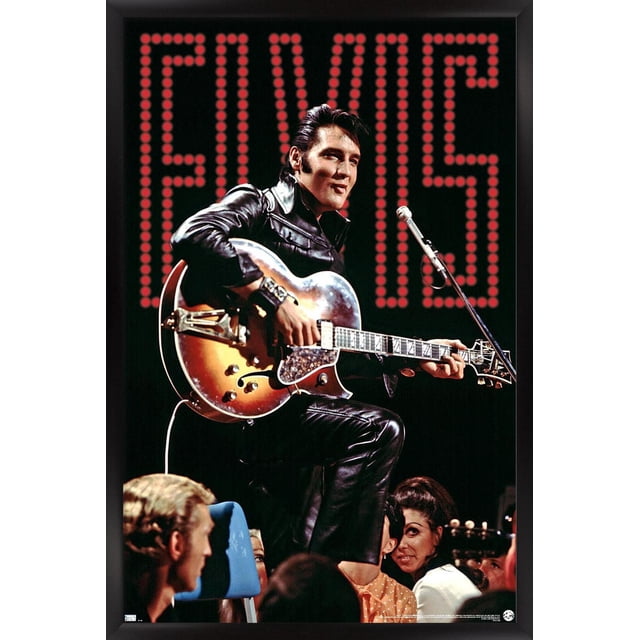 Elvis Presley - 68 Concert Wall Poster, 22.375" x 34"