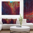 thumbnail image 3 of Design Art Peinture Acrylique Rouge Foncé Art Sur Toile, 3 of 3