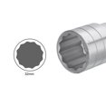 thumbnail image 4 of Unique Bargains 32mm 12 Point Shallow Socket 3/4' Drive Standard Metric Chromium Vanadium Steel, 4 of 5