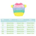 thumbnail image 4 of Polyester Pet Winter Sweater Portable Adorable Sweaters Outdoor Home Reusable Washable Replacement Knitted Cute Thermal Warm Keeping Breathable Pets Coat S, 4 of 9