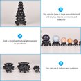 thumbnail image 3 of Miangastore 1PC Resin Crystal Ball Display Base Stand Holder Household Office Decor, 3 of 8