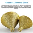 thumbnail image 2 of Diamond Beveling Chamfer Bit M10 Thread Diamond Countersink Drill Bit Hole Opener for Existing Holes, 2 of 8