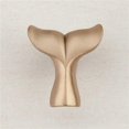 thumbnail image 1 of Acorn Manufacturing DP6GP Artisan Collection Whale Tail Knob, Museum Gold, 1 of 1