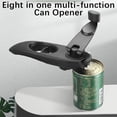 thumbnail image 1 of Yhmxh Kitchen Gadgets Kitchen Essentials Multifunctional Can Opener Beer Bottle Opener Pull Can Eight In Can Opener Stainless Steel Can Knife Wine Bottle Opener Kitchen Accessories, 1 of 5