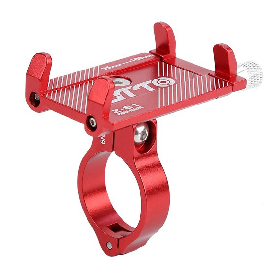 TOPINCN Support de Téléphone pour Guidon de Vélo en Alliage d'Aluminium Ajustable, Pince de Téléphone pour Vélo, Support de Téléphone pour Vélo