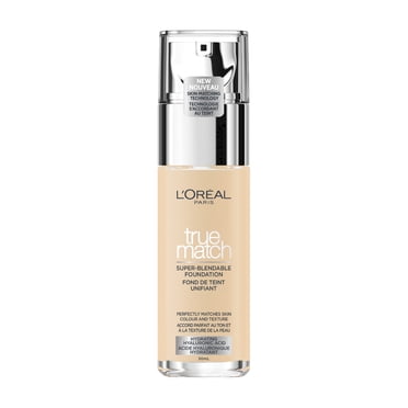 L’Oréal Paris True Match Foundation with Hyaluronic Acid & Moisturizing Care