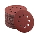 thumbnail image 2 of Vaidha Disc Paper Sandpaper Round 125mm / 8 Hole Sander For Sander 100Sheets, 2 of 7