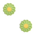 thumbnail image 4 of pitrice Placemat Heat Insulation Flower Pad Holder Kitchen Table Mat Anti-scalding Washable Reusable Drink Countertop Pink Green 2Set, 4 of 6