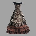 thumbnail image 3 of UPPADA Liquidation Robes d'Invitée de Mariage pour Femmes Hiver Robe à Manches Longues Grande Taille Robe Évasée Robe Maxi de Cocktail pour Femmes Robes de Soirée Ajustées Robe de Fête Décontractée, 3 of 5