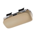 thumbnail image 3 of lionlar Sunglasses Holder for Car Visor Portable Sturdy Hard Shell Auto Glasses Case Beige, 3 of 9