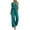 Green#womens jumpsuit, variant on SZJXBUY Plus Size Occasion Jumpsuit Women Summer Casual Crewneck Sleeveless Jumpsuits Lace Trim Drawstring High Waist Wide Leg Overalls with Pockets for Vacation Wine,M