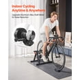 thumbnail image 3 of VEVOR Bike Trainer, 6 Level Resistance, 26-29 in & 700C Wheels, Foldable Magnetic Bicycle Stationary Stand for Indoor Exercise Riding with Quick Release Skewer & Front Wheel Riser Block for Road Bikes, 3 of 9