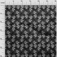 thumbnail image 2 of oneOone Cotton Poplin Fabric Leaves & Floral Block Print Fabric BTY 42 Inch Wide, 2 of 4