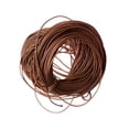 thumbnail image 3 of veasfak 10 M 1mm ed Cord String Thread for Bracelet Necklace DIY Jewelry Making Craft Light coffee, 3 of 6