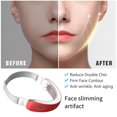 thumbnail image 2 of serony Face Massager V Line Lifting Chin Massager Microcurrent Heating Facial Skin Tightening Device, Red, 2 of 5