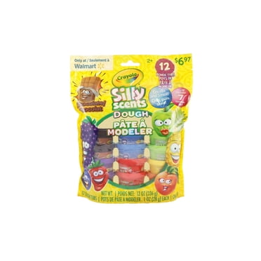 Crayola Silly Scents 12pk x 1oz Dough with Bonus Chocolate Dough
