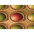 thumbnail image 1 of Ahgly Company Machine Washable Indoor Rectangle Transitional Saddle Brown Area Rugs, 2' x 3', 1 of 7