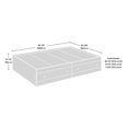 thumbnail image 4 of Sauder Cottage Road Queen Storage Bed, White, 429367, 4 of 4