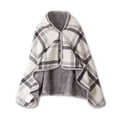 thumbnail image 3 of Bigersell Shawl Blanket Wrap 53" x 31" Fleece Lined Warm Blankets Soft Lightweight Flannel Blanket Throws Plaid Print Blanket Scarf Fall Winter Fleece Blankets Multicolor, 3 of 6