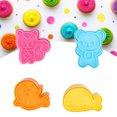 thumbnail image 4 of Animaux Mignons Forme Mini Sandwichs Biscuits Moule Moule Moule Coupeurs Ensemble Bricolage Outil de Cuisson, 4 of 12