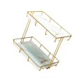 thumbnail image 1 of kurtrusly Rack de Rangement Multi-Couches Boîte de Rangement Parfum Bijoux Panier L Double Couche Blanc 1Set, 1 of 6