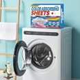 thumbnail image 3 of Color Catcher Sheets for Laundry, Allow Mixed Washes, Prevent Color Runs and Maintain Original Clothing, Dye Guard Grabber Sheets for Laundry in-Wash Sheets, 50 Count - Pack of 1, 3 of 5