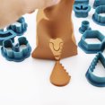 thumbnail image 4 of 142 Pcs  Clay Cutters Set Clay Earring Cutters With Earrings Accessories For  Clay Jewelry Making, 4 of 8