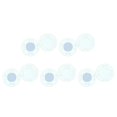 thumbnail image 1 of 10Pairs Button Clasps Snaps Sewing Pants Jean Jacket Coats Closure for White, 1 of 8