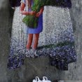 thumbnail image 4 of CEHVOM Robe Vintage pour Femmes, Grande Taille, Vacances, Florale, Manches 3/4, Robes Vintage, 4 of 5