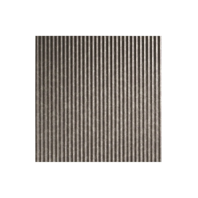 Fasade Rib Galvanized Steel Wall Panel Sample 12" x 12"