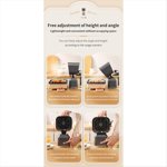 Capuche portable Mini Hotte de bureau de cuisine Pas d'installation Angle réglable pour l'intérieur BBQ Hotte de la gamme Hot Pot US Branche,1 Hotte de plage de bureau X 1 Chargeur X 1 X Boîte à fumer, Gris foncé