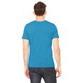 thumbnail image 2 of Bella Canvas Men`s 3001c, M, Aqua, 2 of 3