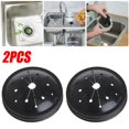 thumbnail image 1 of 2x Garbage Disposal Splash Guards Sink Baffle Replacement Drain Plugs food Waste, 1 of 9