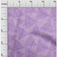 thumbnail image 1 of oneOone Organic Cotton Poplin Twill Fabric Rectangle & Triangle Geometric Printed Fabric 1 Yard 42 Inches Wide, 1 of 4