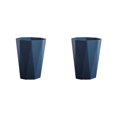 thumbnail image 2 of ZheElen PP Office And Home Waste Bin - 6L Capacity Easy Access Kitchen Large Capacity Kitchen Bedroom Dark Blue L 2Set, 2 of 6