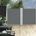 thumbnail image 1 of vidaXL Auvent Rétractable Double Face pour Patio 170x600 cm Anthracite, 1 of 5