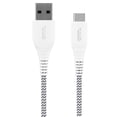 thumbnail image 1 of Onn. 6 FT/1.8 m USB Hi-Speed Certified USB-C to USB Braided Cable, 1 of 4