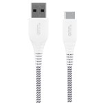Onn. 6 FT/1.8 m USB Hi-Speed Certified USB-C to USB Braided Cable