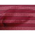 thumbnail image 4 of oneOone Cotton Poplin Carmine Red Fabric Geometric Block Sewing Craft Projects Fabric Prints By Yard 56 Inch Wide, 4 of 4