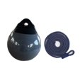 thumbnail image 4 of Almencla Boat Buoy Ball Multipurpose Round Anchor Buoy for Docking Marking Small Boat Blue Rope, 4 of 8